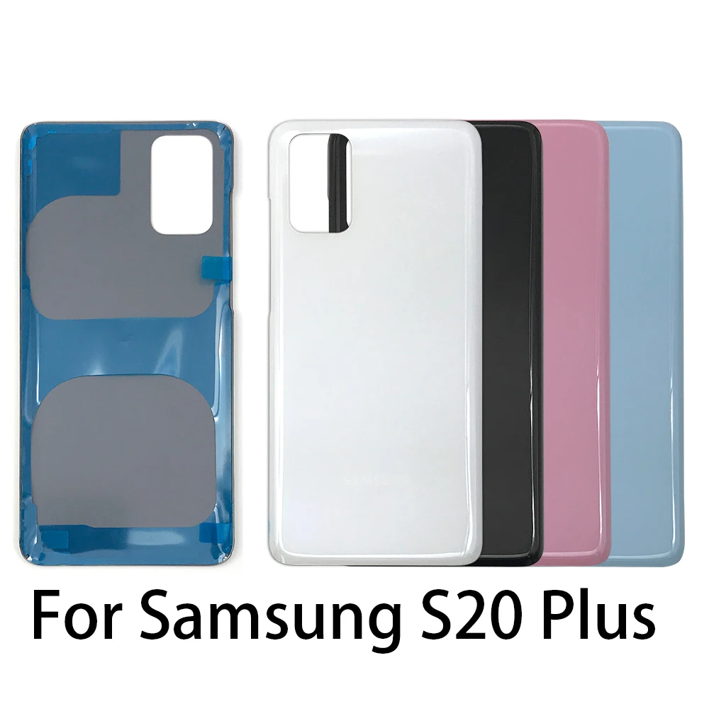 5Pcs/Lot,Baterie Capac Spate Usa Spate Carcasa Pentru Samsung Galaxy S20 Plus / S20 Ultra Locuințe de Înlocuire AUTOCOLANT Adeziv