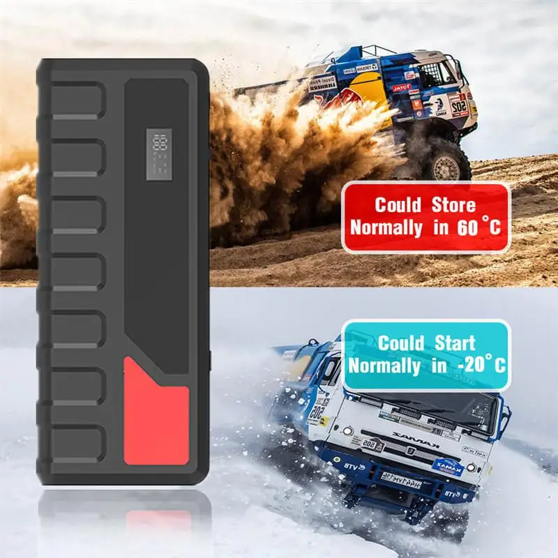 Masina Salt start Baterie Power Bank 1.500 12V Portabil Baterie Booster de Urgență Jumpstarter Powerbank Quick Charge