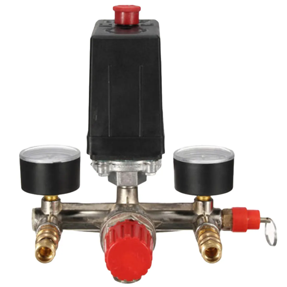 Noua Reglementare Grele Compresor de Aer Pompa de Presiune de Control Switch De 4 Port Pompa de Aer Supapa de Control 7.25-125 PSI cu Ecartament
