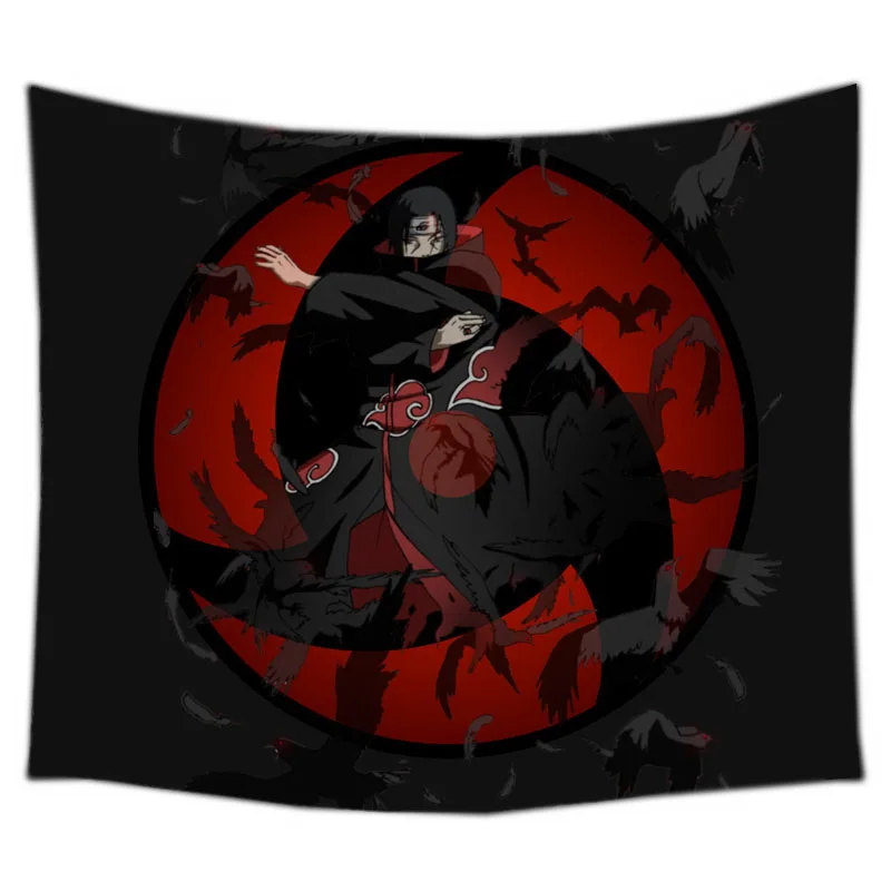 Naruto_Sharinga De Uchiha Itachi Personalizate Tapiserie Fata De Masa Beach Blanket Acasă Decorative De Perete De Picnic Mat