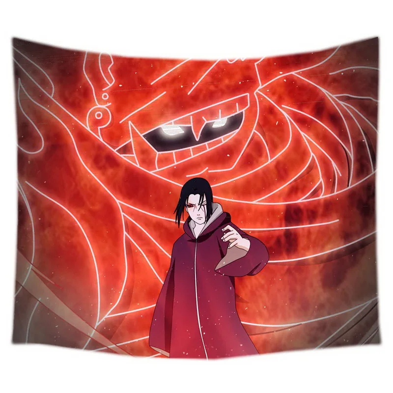 Naruto_Sharinga De Uchiha Itachi Personalizate Tapiserie Fata De Masa Beach Blanket Acasă Decorative De Perete De Picnic Mat