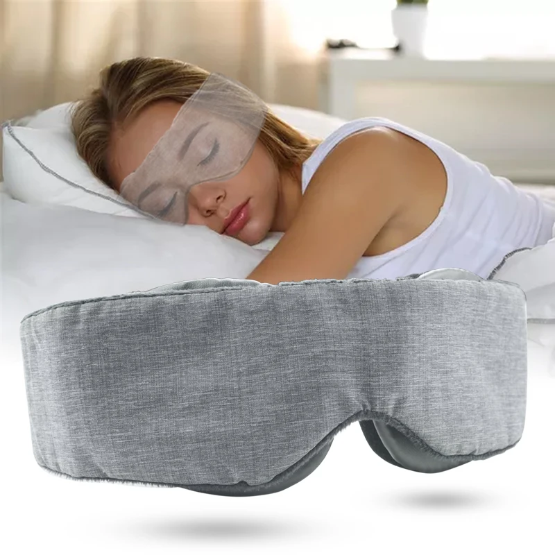 3D Masca de Somn Reglabil Respirabil Dormit Masca de Ochi de Călătorie Restul de Dormit Masca pentru Ochi Mască de Acoperire Umbra Patch Femei Bărbați