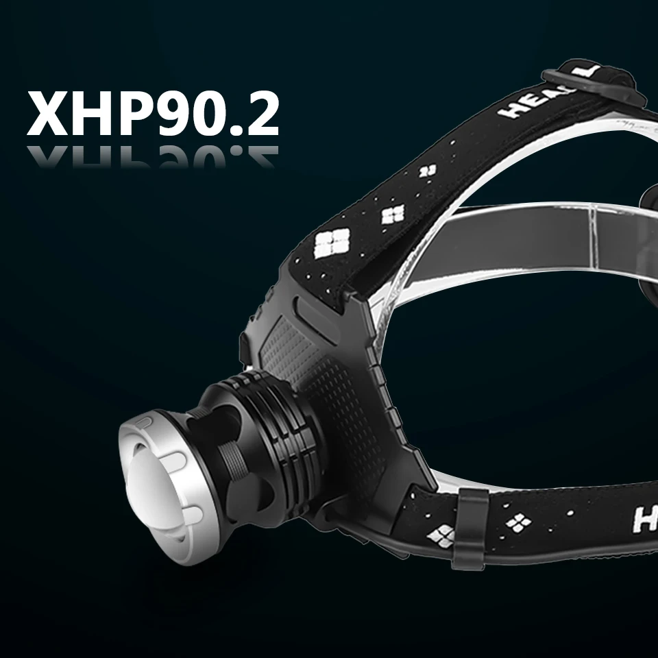 XHP90.2 Super-Luminos USB Reîncărcabilă Led Far cel Mai Puternic Far de Pescuit Camping Zoom Lanterna Baterie 18650 Litwod
