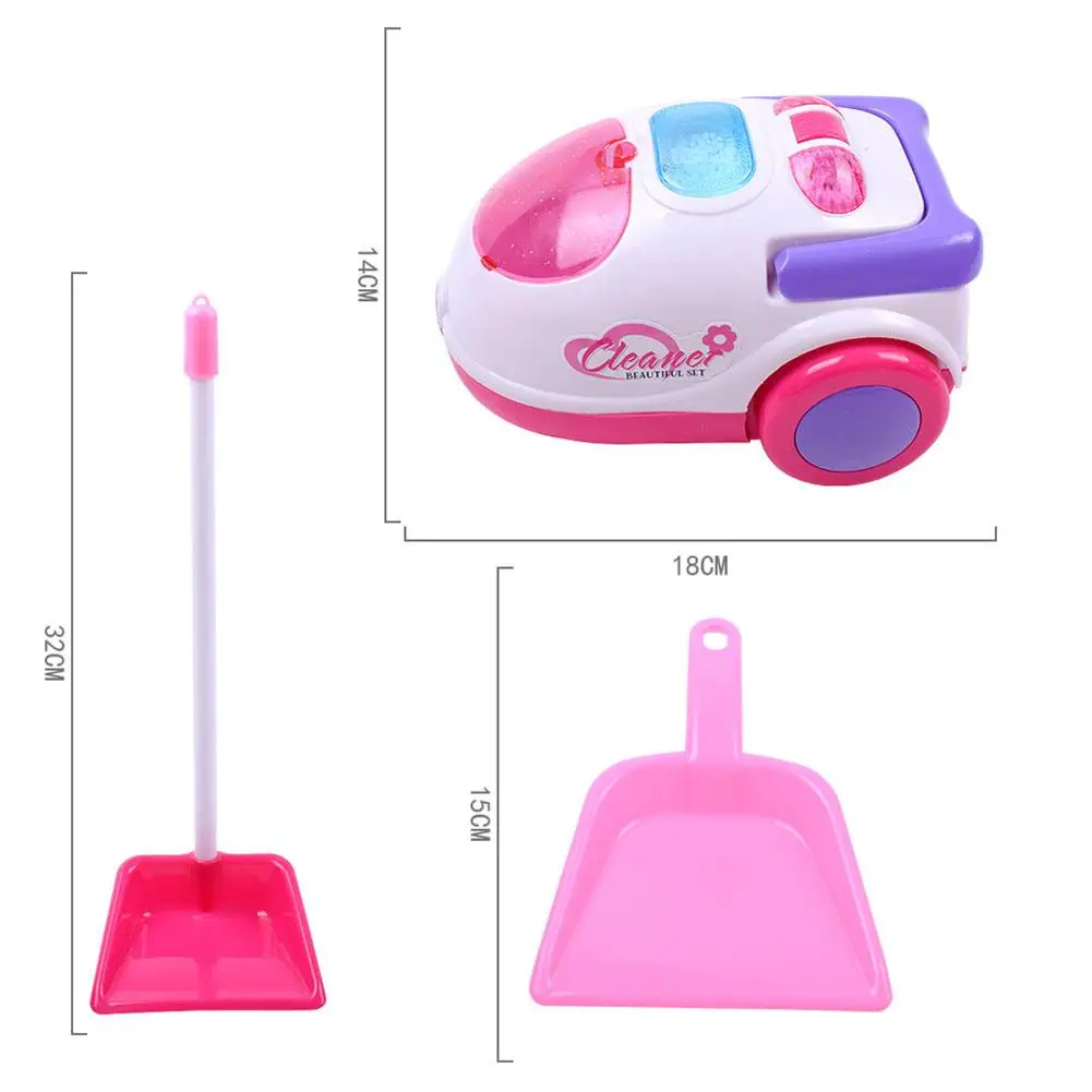 Hobbylane Firulescu Cadou pentru Copii de Curățare Instrument de Jucarie Aspirator Kit de Curățare Casă de Joacă Jucării