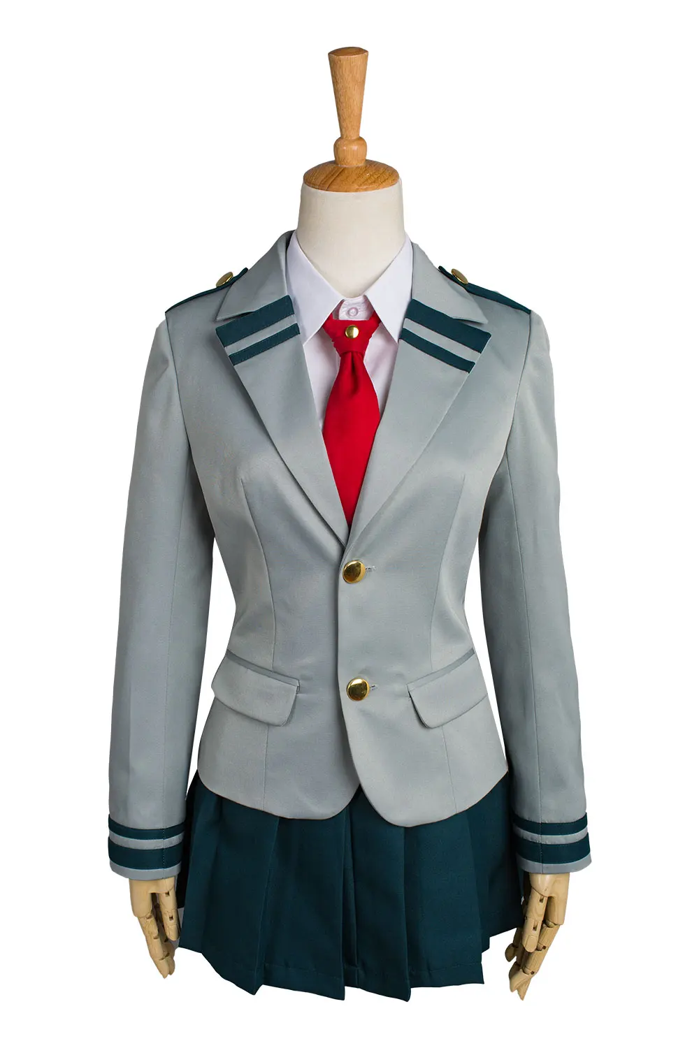 Boku no Hero Mea Academia Cospaly Costum Tsuyu Uniformă Școlară OCHACO URARAKA Cosplay Costum Rochie Adult Fete Femei
