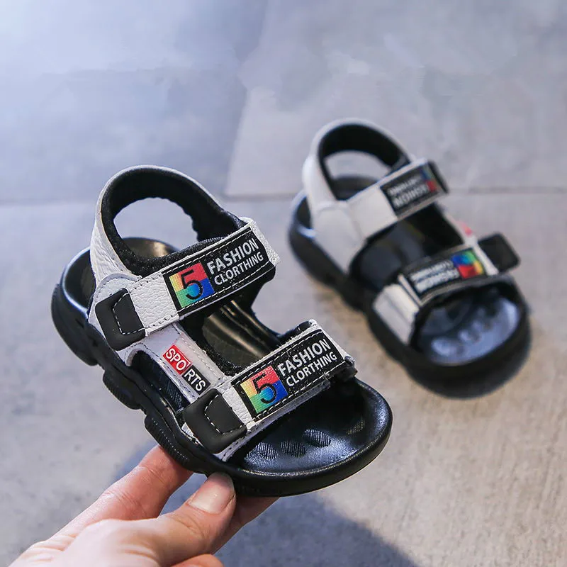 VACI PANDA de Vară pentru Copii Pantofi Sandale Baieti 1 2 3 4 5 Ani Copilul mic Copil Fata de Sandale din Piele Reglabil Elastic