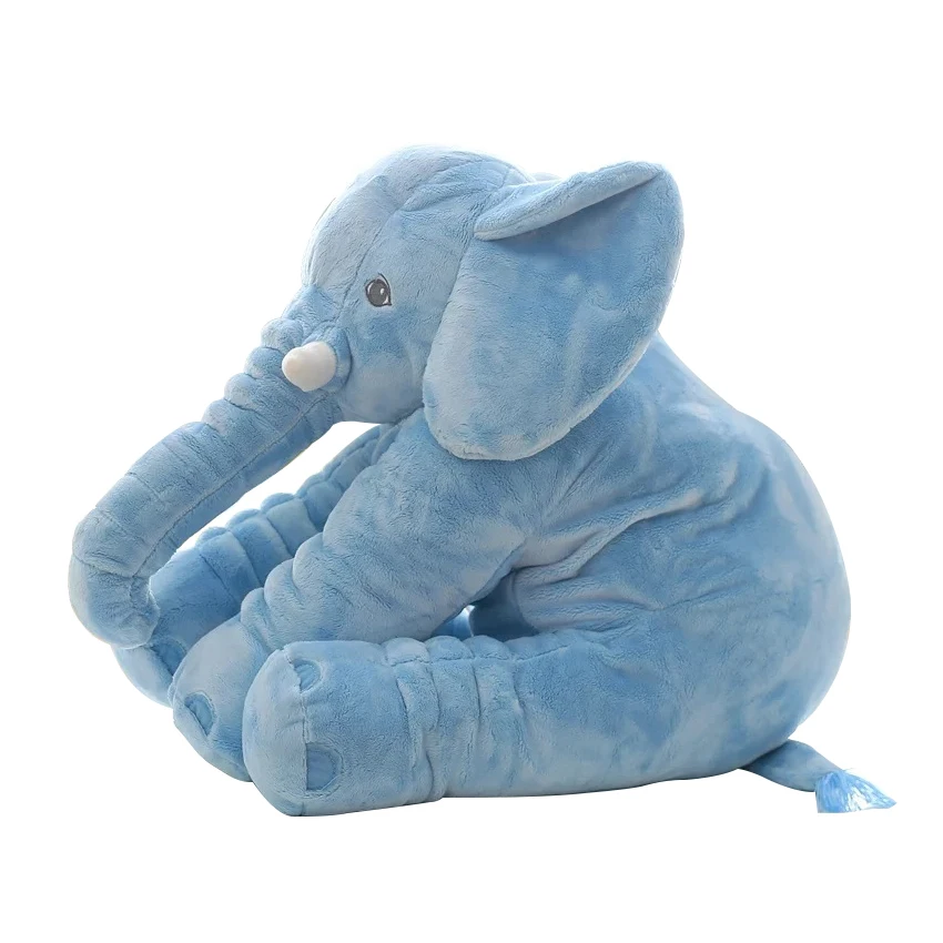 1 buc 60cm Moda Animal Copil Elefant de Pluș Papusa Elefant de Pluș Pernă de Pluș Jucărie pentru Copii de Copii de Pat Cameră de Decorare Jucării