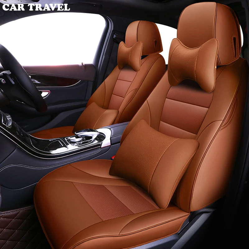 MASINA de CĂLĂTORIE Personalizate din piele scaun auto capac pentru Nissan Juke, Qashqai, X-Trail V40 Volvo XC90 XC60 S60 scaune auto protector