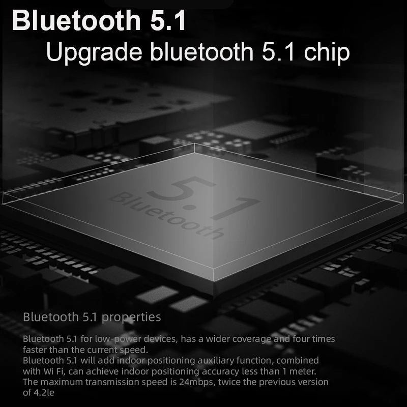 Căști Bluetooth Stereo Căști wireless BT 5.1 TWS Pavilioane Magnetic cu Cască cu Microfon Display LED pentru Muguri Live
