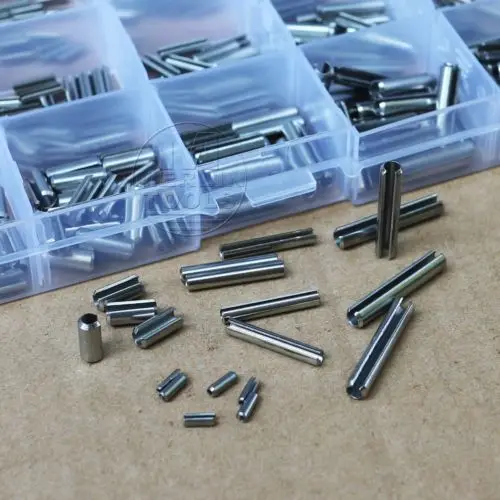 2mm 3mm 4mm din Otel Inoxidabil Split Primăvară Diblu Tensiune Rola Ace Sortiment Kit