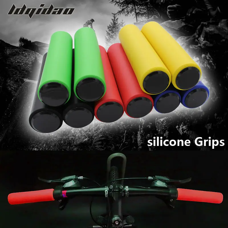 2016 produse Noi UltraLight Silicon Material Ghidon Girps de Înaltă Densitate MTB Bicicleta Ghidon Anti-alunecare Ciclism Prindere Capac