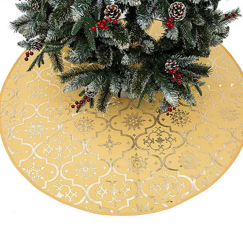 2020 Nou Pom De Crăciun Fuste & Ciorap De Craciun Tipărite Copac Fuste Pad Pentru Decorare Pom De Crăciun Camera De Zi De Decorare