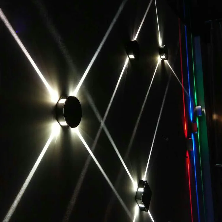 A DUS crucea efect de lumină lampă de perete culoar balcon decorative lumini de perete de interior noptiera lumini de fundal living, bar, KTV model