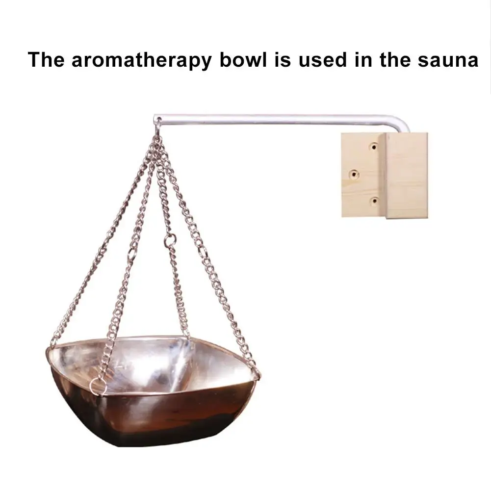 Sauna cu Aromoterapie Ulei de Cană din Oțel Inoxidabil Ulei Esențial Titularul Castron Pentru Sauna Si Spa Accesorii Pătrat 120ml Rotund 200ml