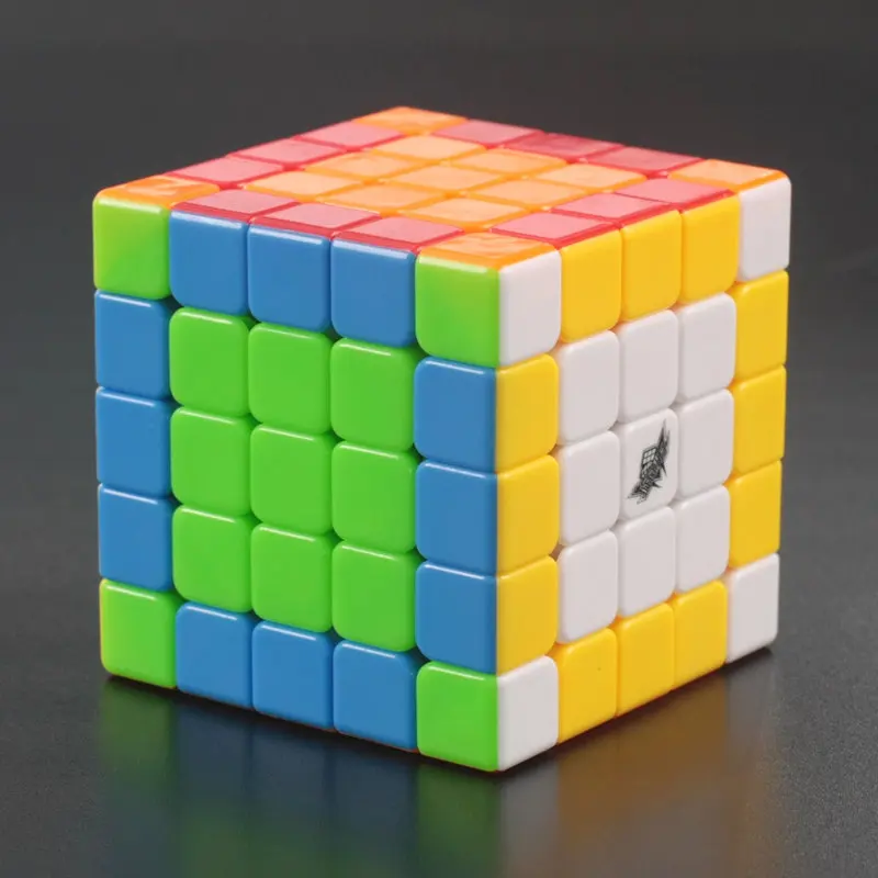 Brand Ciclon Băieți 5x5x5 Cub Magic Stickerless/Negru Provocare Profesională 5x5 Viteza Cube Joc de Puzzle pentru Copil cadou Jucarii