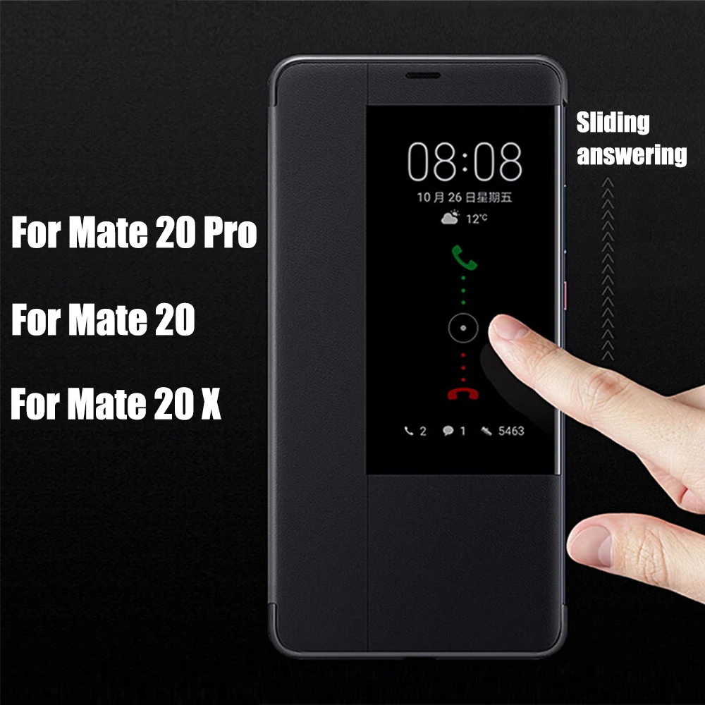 Flip Cover din Piele Cazul în care Telefonul Pentru Huawei P20 Pereche 20 Pro Lite X 20 X 10 P10 Plus 10P P20pro P10plus Mate20pro Cu Cutie de Original
