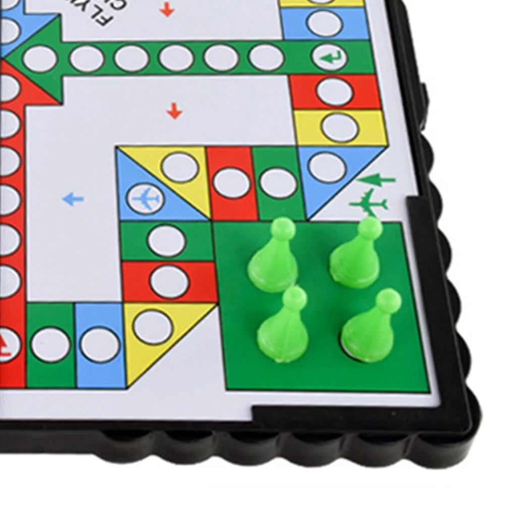 Pliabil Zbor Șah Joc Jucărie Jucării Educative Magnetic de absorbție Avion Jocuri de Șah Magnetic Battle Ludo