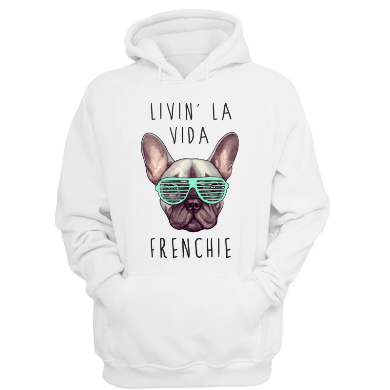 Bulldog francez kpop femei Iarna Slim Hoodie Cald Hanorac îmbrăcăminte femme/femme Uza V4308