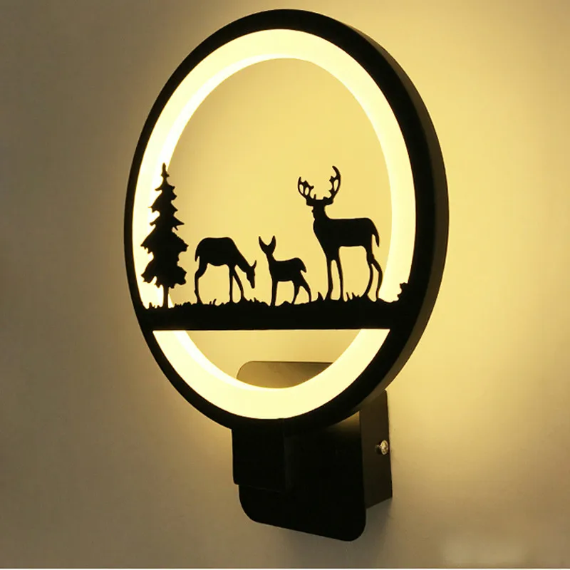 Lampa de perete cu LED Tranșee de Perete Lumini Acril Art Creative Pentru Dormitor, sufragerie, Coridor Decor Acasă wandlamp Corpuri de iluminat