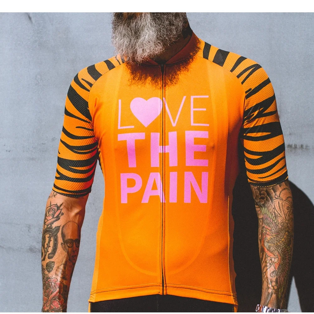 2020 nouă dragoste durerea bărbați ciclism jersey kit Ropa Ciclismo biciclete mtb Îmbrăcăminte Costum de Vară în aer liber de Sport Jersey Biciclete Purta kit