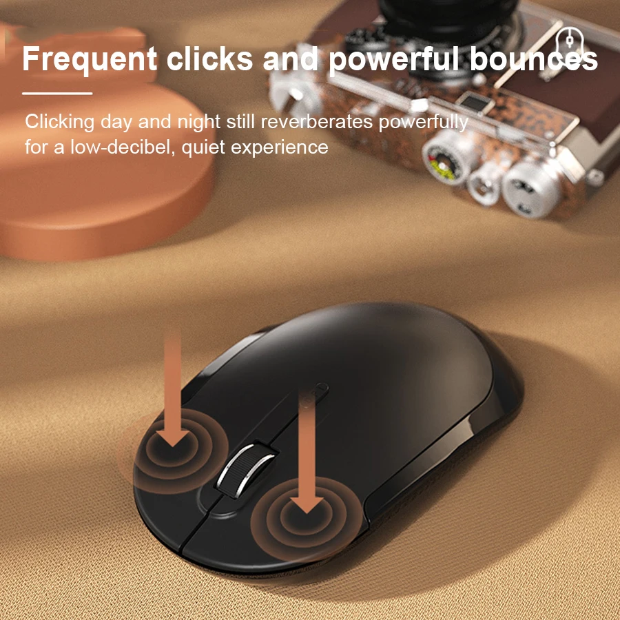 Slient Wireless Keyboard Mouse Combo Pentru Macbook Pro Portable Gaming Keyboard Mouse-ul Setat Pentru PC Gamer Laptop Tastatură de Calculator