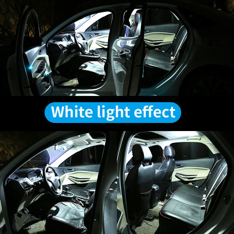 8x Canbus fara Eroare LED-uri de iluminare Interioară Pachet Kit pentru anii 2012-2017 Hyundai Veloster Accesorii Auto Harta Dom Portbagaj Licență Lumina
