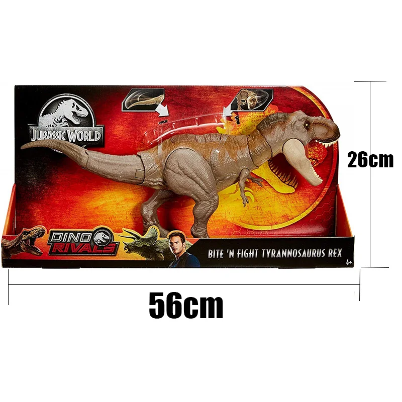Original Lumea Jurassic Dinozaur Jucărie Figura Anime Jucarii pentru copii Dinozaur de Acțiune Figura 56cm Tyrannosaurus Rex Cadou
