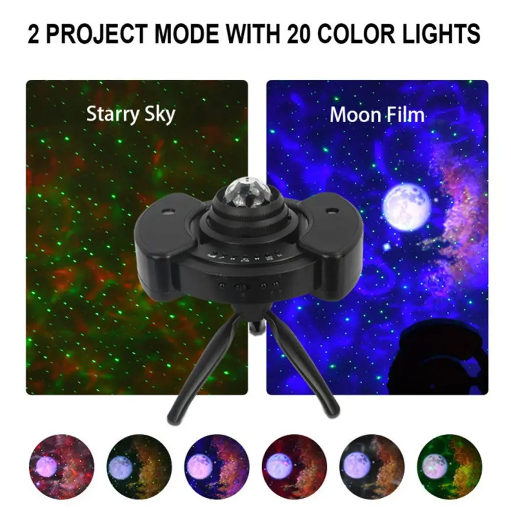 LED Star Lumina de Noapte plina de culoare Planeta Pământ Univers USB LED Proiector de Muzică Ușoară Cerul Înstelat Lampa Petrecere de Craciun pentru Copii Cadouri
