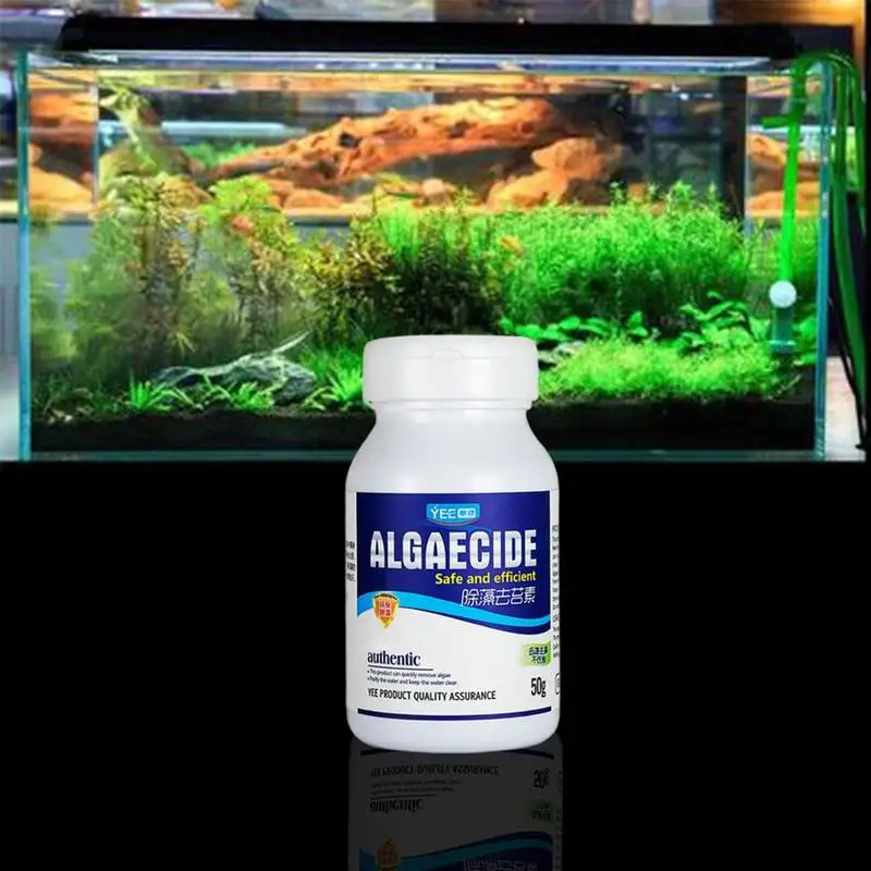 Alge de ștergere de praf Acvariu Algicid Acvatic Alge Control Alge Detergent de Purificare a Apei rezervor de Pește elimină moss curat