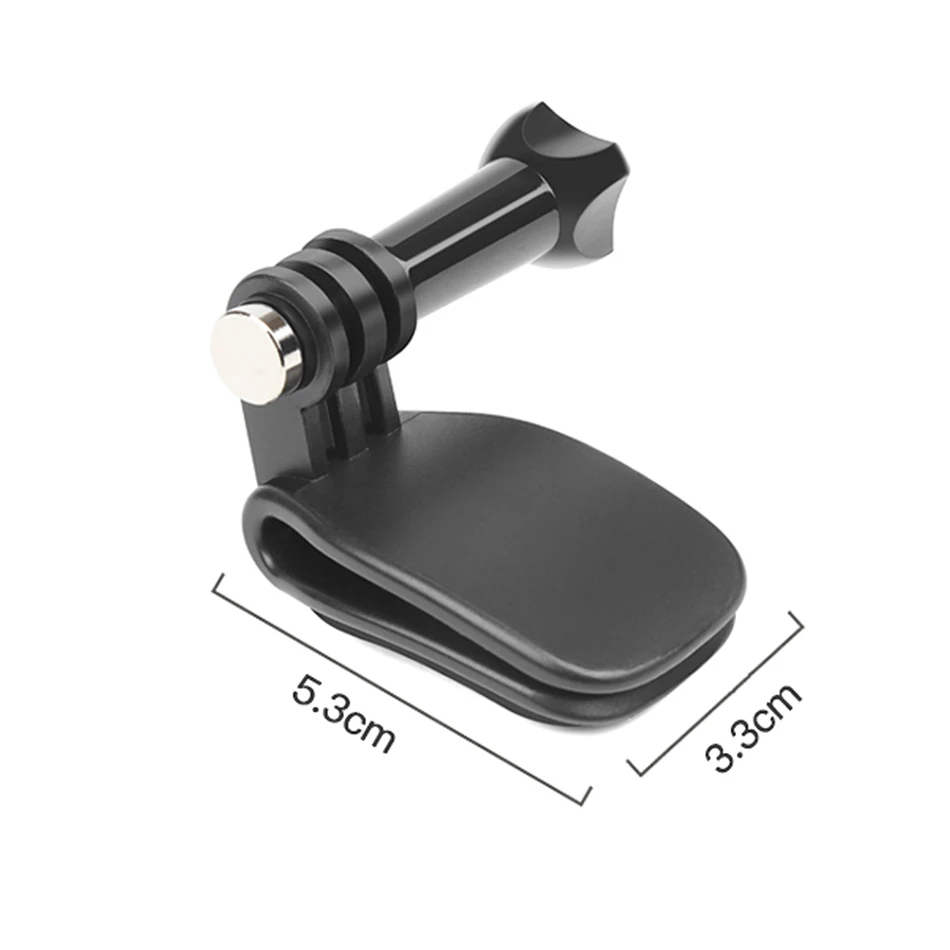 Chiclits Mini Camera de Acțiune Pălărie Clip Mount pentru GoPro Hero 7 6 5 Negru Yi 4K SJCAM SJ4000 H9 DJI Osmo de Acțiune GoPro Accesorii