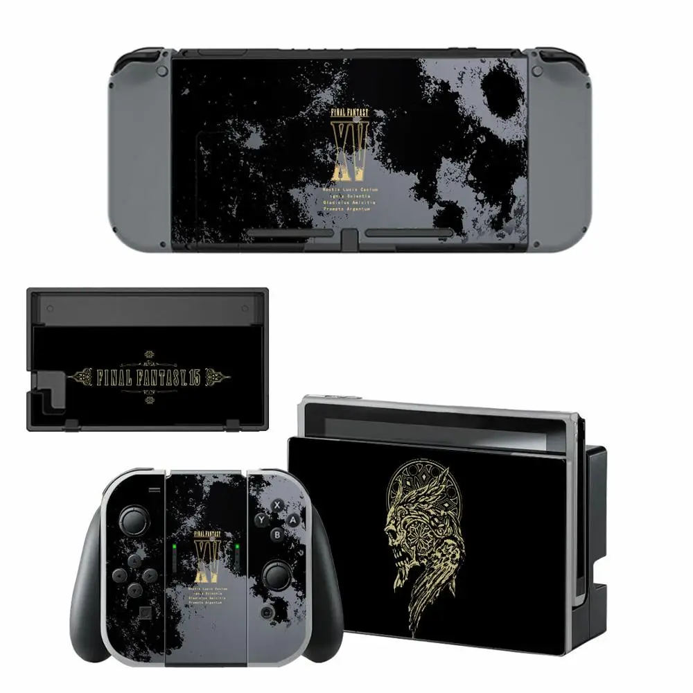 Vinil Ecran Piele Final Fantasy Protector Autocolante pentru Nintendo Comutator NS Consola + Controller + suport Suport Dock Piei