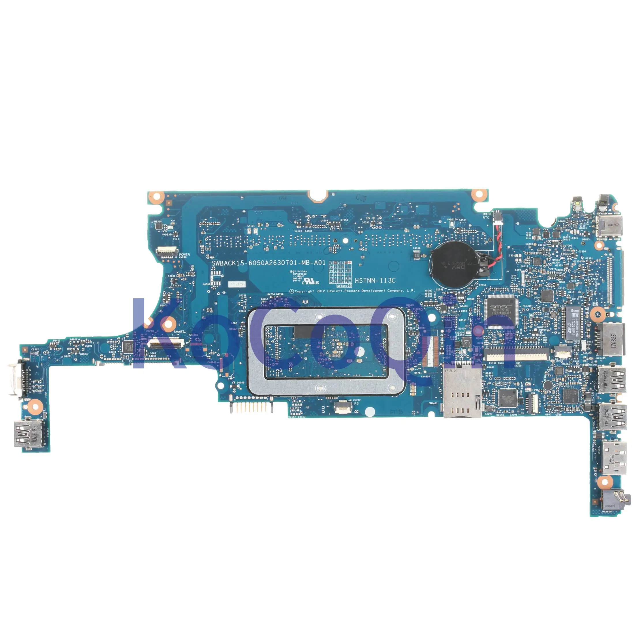 KoCoQin placa de baza Pentru Laptop HP Elitebook 720 820 G1 Core I7-4600U Placa de baza 6050A2630701-MB-A01 802499-001 802499-601