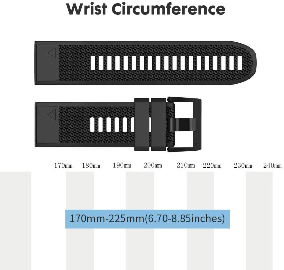 26 mm 22 MM 20 mm bandă Ceas pentru Garmin Fenix 5S 6S 5 5 5X 6X PLUS WatchBands Eliberare Rapidă Silicon Easyfit Trupa Încheietura mâinii Curea