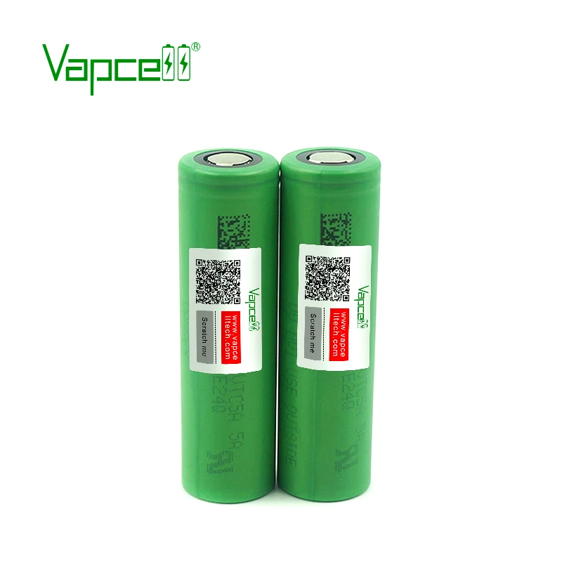 Vapcell original 18650 2500mAh 25A 3.7 vrechargeable baterie li-ion VTC5A plat/butonul de sus pentru scule electrice/lanterne
