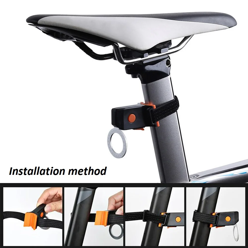 Mai multe Moduri de Iluminare pentru Biciclete Lumina Led Biciclete Lumina Flash Coada Spate Lumini pentru Biciclete de Munte Biciclete Seatpost USB Reîncărcabilă