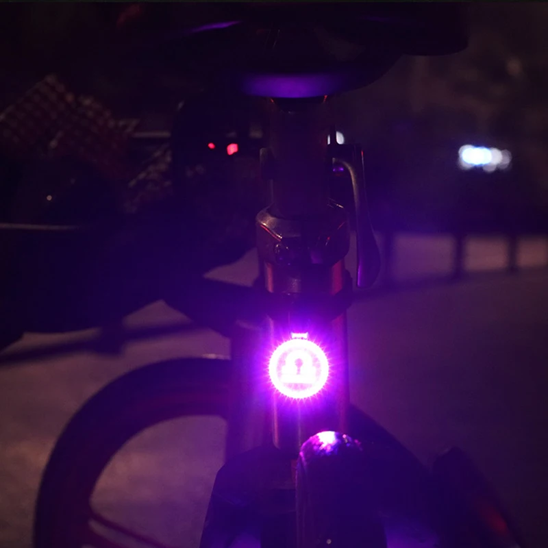 Creative Biciclete Biciclete de Lumină Multiple Forme USB de Reincarcare LED COB de Echitatie Noapte Avertizare de Siguranță Stop Spate Bicicleta Accesorii