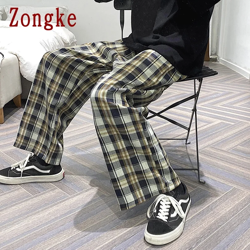 Zongke Casual Pantaloni Carouri Bărbați Îmbrăcăminte Joggeri Japoneză Streetwear Pantaloni Hip Hop Trening pantaloni de Trening M-3XL 2021