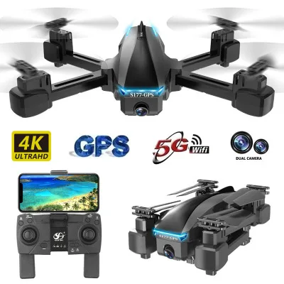 S177 rc dron GPS drona 4k profesional drone jucarii kit jugetes speelgoed VS SG907 SG906 pro S167 X8, X12 2020 nou mult timp zbura
