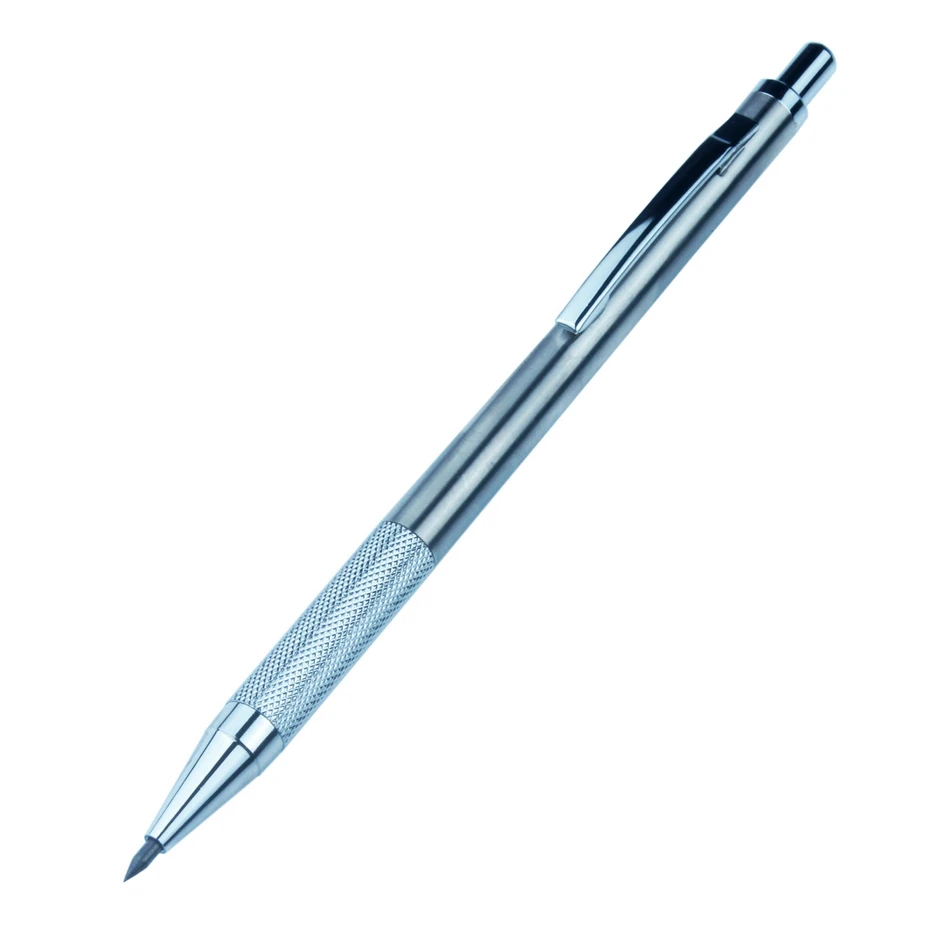 Toate Metal Anti Skid Automate Creion Animație Schiță Centru De Greutate coborât Papetărie 2.0 mm Creion Mecanic
