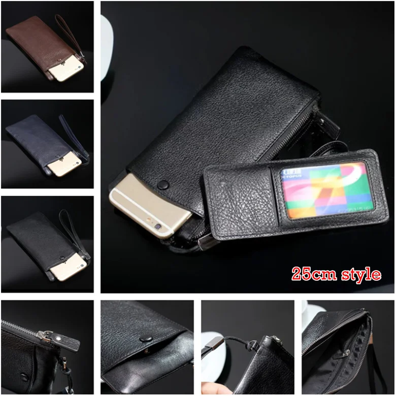 Piele naturala de telefon geanta Pentru iphone 11 Pro Max XS Max XR portofel geanta stil Universal 1.0