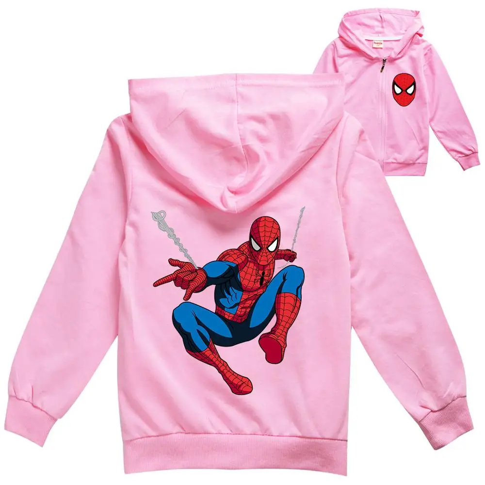 Disney Primavara Toamna Desene Animate Spiderman Strat De Imprimare Copii Jachete Hanorac Baieti Copii Jacheta Haina Copil Uza De Îmbrăcăminte
