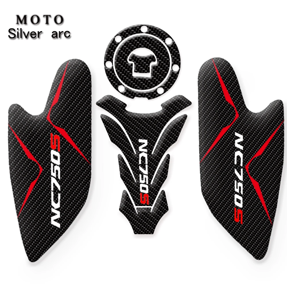 Accesorii motociclete 3D Fibre Seturi de Autocolant Rezervor Decal Protector Set de garnituri Pentru HONDA NC750S NC 750S NC700S-2019