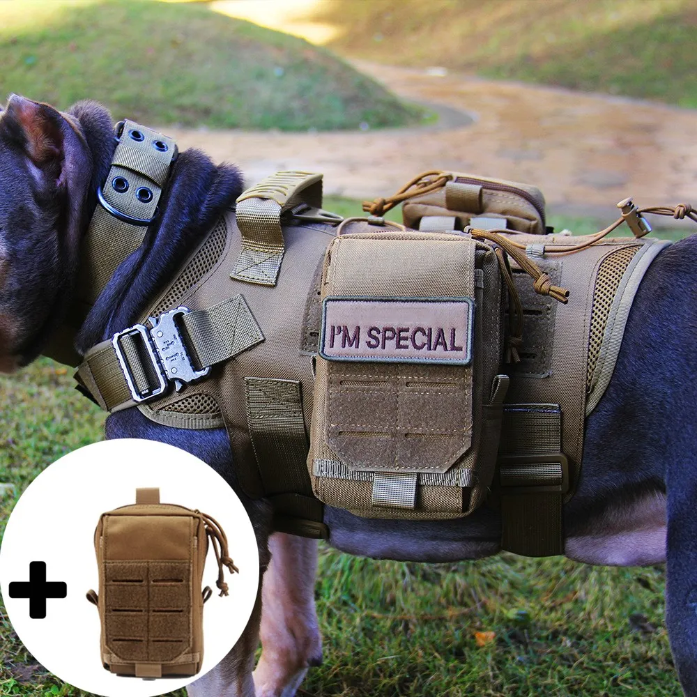 Armata Câine Vesta tactica 1000D Nailon Deblocare Rapidă Militare Câine Vestă de Vânătoare în aer liber Instruire Tactica Echipamente de Companie Haine