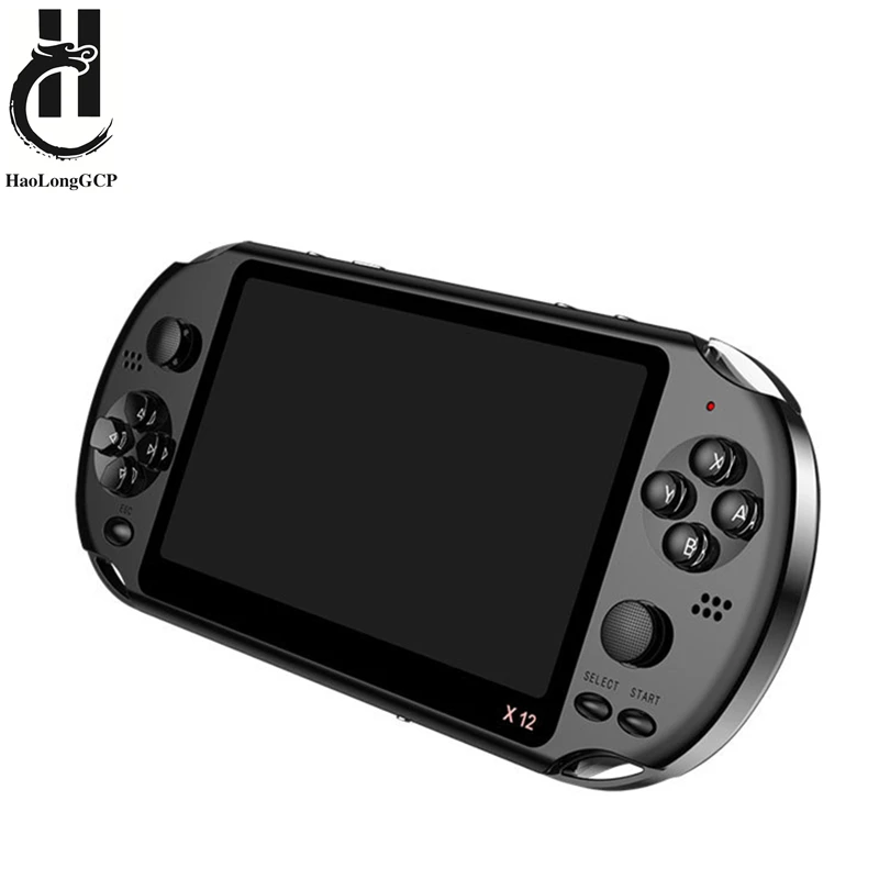 Cele mai noi 5.1 inch Portabil Portable Consola de jocuri Joystick Dual 8GB preîncărcate 1000 de jocuri gratuite de suport TV Out video de mașină de joc