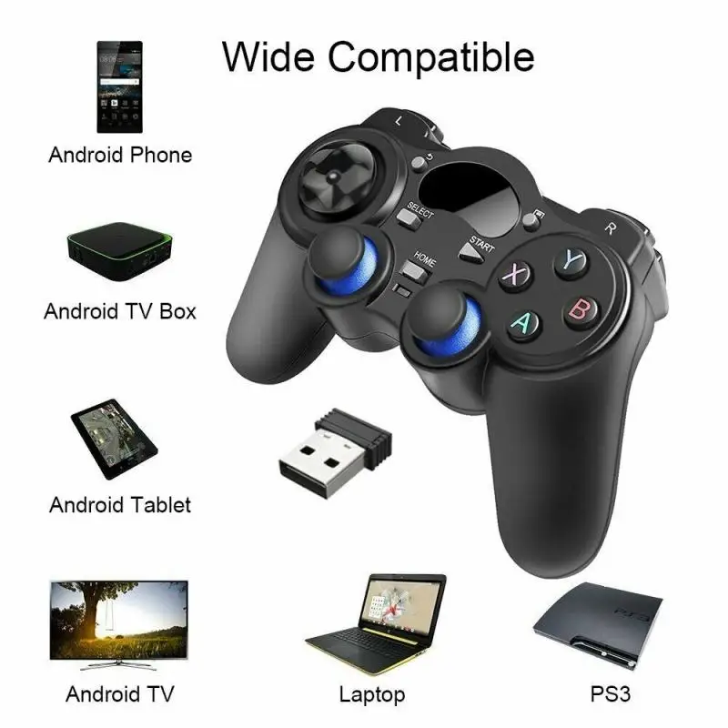 2.4 G Wireles Controller de Gaming Gamepad Joystick-ul Pentru Android, Tableta, Telefon, PC, TV Gamepad Jocuri Accesorii 2020 Fierbinte mai Nou Produs
