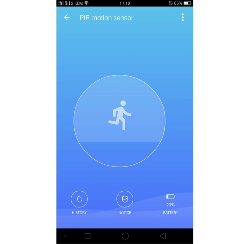Smart Senzor de Miscare PIR Wireless Detector Compatibil pentru Google Acasa Inteligent Alexa Echo PUO88
