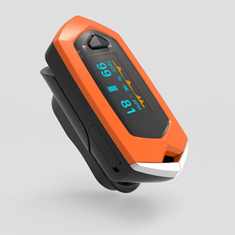 Medical, Pulsoximetru Deget de Tip C USB Reîncărcabilă de Oxigen din Sange Monitor de Ritm Cardiac Spo2 Sport Pulsioximetro Oximetro De Dedo