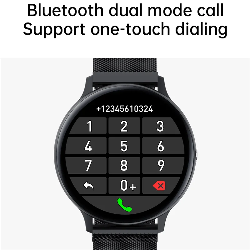 2020 ceas Inteligent Pentru barbati este Potrivit Pentru Android, IOS, telefon mobil rata de inima IP68 impermeabil ecran tactil Complet de Lux Smartwatch