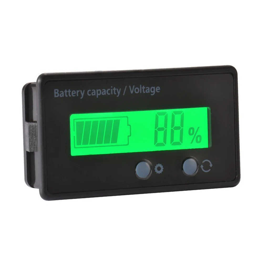 12V-84V LCD Auto Plumb-Acid de Plumb Litiu Nivelul de Încărcare a Bateriei Indicator de Capacitate Metru Tester Digital cu LED-uri Voltmetru de Afișare