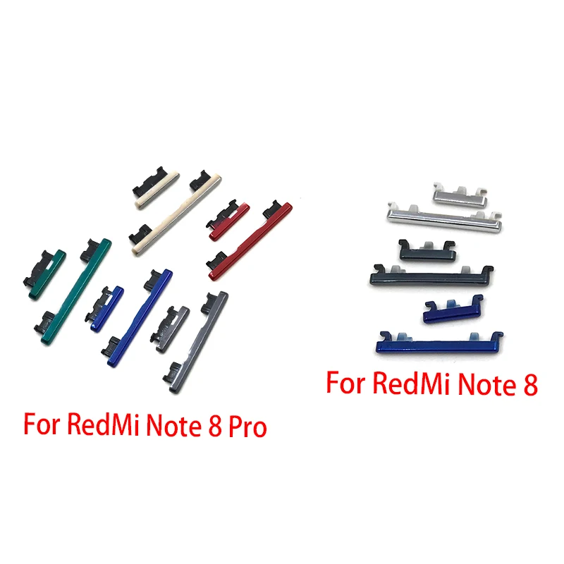 20buc/loturi Pentru Xiaomi Redmi Nota 8 Pro Power On de Pe Cheie Buton Lateral Volum Cablu Flex Piese de schimb